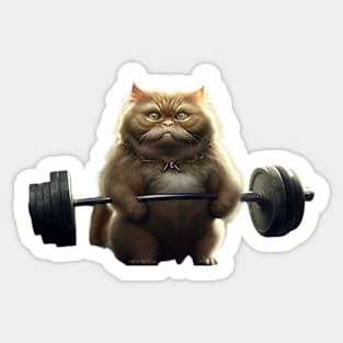 super cat Sticker